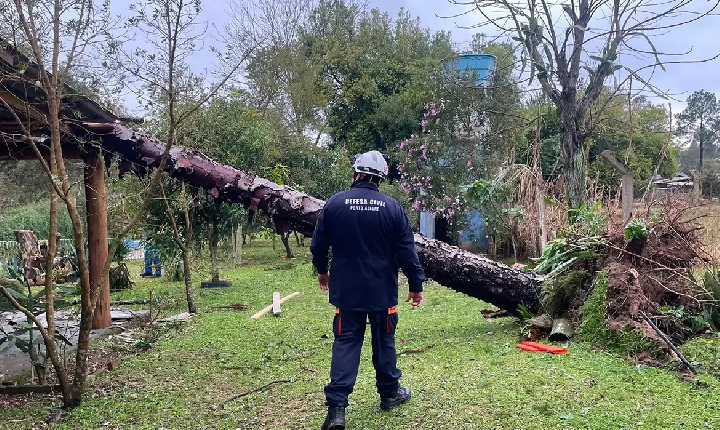 Defesa Civil reconhece situação de emergência em 17 municípios do RS